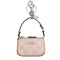Coach Mini Nolita Bag Charm In Signature Canvas in Sand/ Taupe CX067