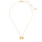 Kate Spade Wrapped In A Bow Mini Pendant Necklace in Clear/ Gold KJ974