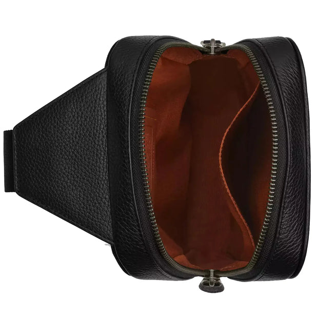 Coach Sullivan Pack Bag In Signature Canvas in Charcoal/ Black CZ397