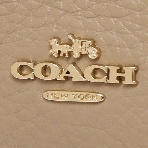 Coach Zip Card Case In Colorblock in Chalk Multi C1886