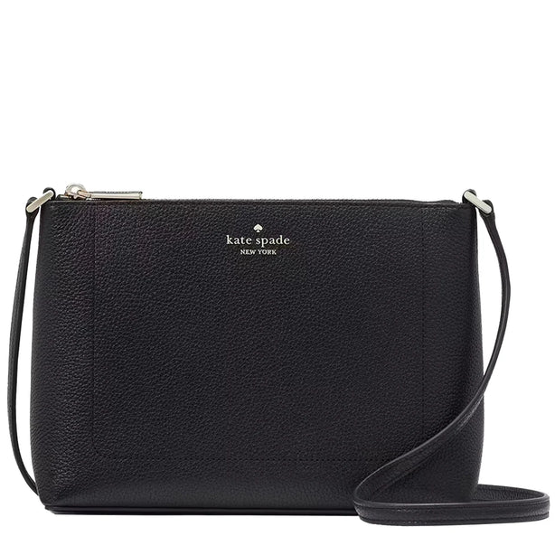 Kate Spade Leila Medium Crossbody Bag in Black KG464