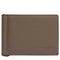 Coach Slim Money Clip Billfold Wallet In Dark Stone CH090
