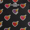 Coach Gallery Tote Bag With Heart Bolt Print in Black Multi CW434