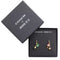 Coach X Observed By Us Mismatch Star And Mushroom Huggie Earrings in Gold/ Multi CV260