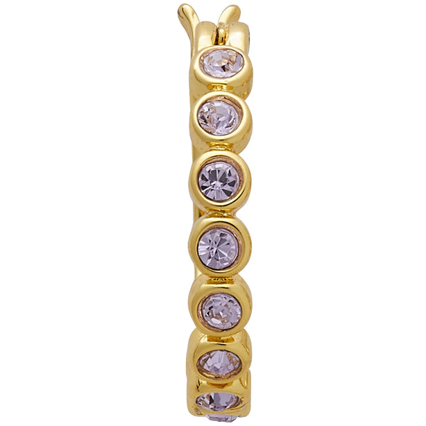 Kate Spade Full Circle Huggies Earrings in Light Amethyst kf560