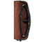Coach Sunglass Case In Signature Leather in Dark Shamrock C9989