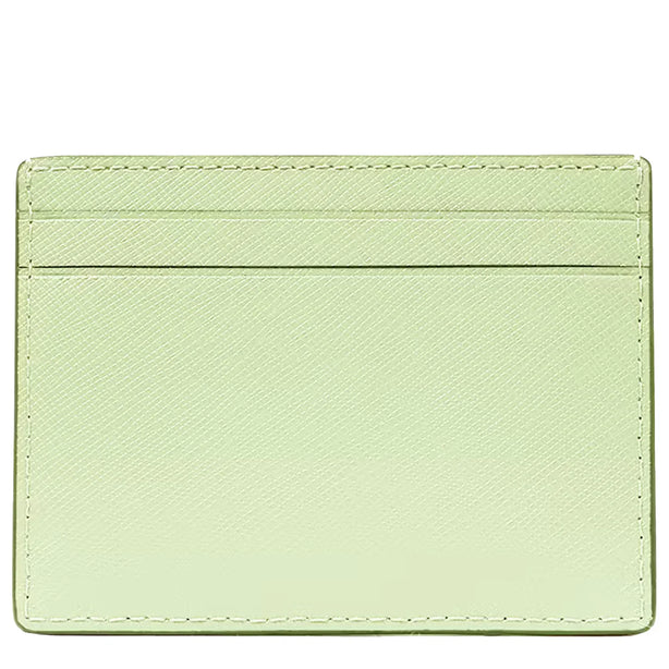 Kate Spade Madison Small Slim Card Holder in Matcha Latte KI368