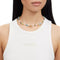 Coach Heart Multi Charm Beaded Necklace in Gold/ Multi CV264