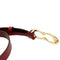 Coach Signature Buckle Belt, 25 Mm in 1941 Red/ Gold C1725 (L)