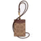 Coach Id Lanyard In Signature Canvas in Tan/ Brown CZ285