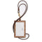 Coach Id Lanyard In Signature Canvas in Tan/ Brown CZ285