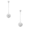 Kate Spade Razzle Dazzle Linear Earrings in Clear/ Silver o0ru2975