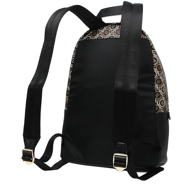 Marc Jacobs Signet Canvas Backpack Bag in Black Multi H302M12FA22
