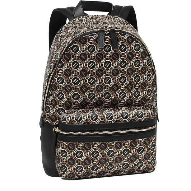 Marc Jacobs Signet Canvas Backpack Bag in Black Multi H302M12FA22
