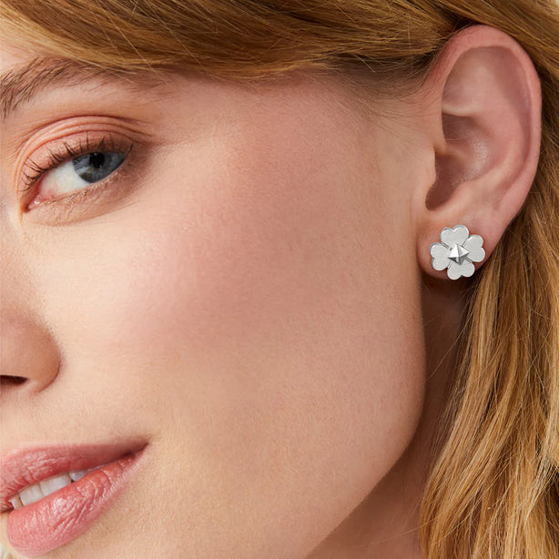 Kate Spade Spades & Studs Statement Studs Earrings in Silver kd774
