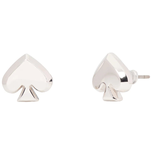Kate Spade Everyday Spade Metal Studs Earrings in Silver o0ru3068