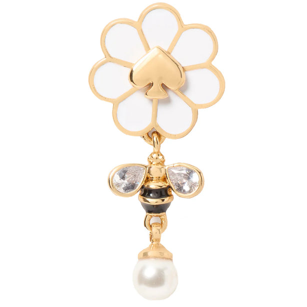 Kate Spade Day Tripper Drop Earrings in White KH279