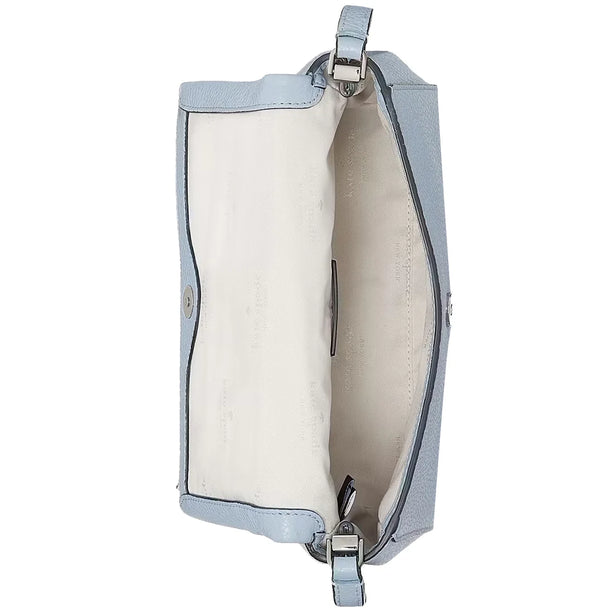 Kate Spade Leila Mini Zip Crossbody Bag in Muted Blue KE487