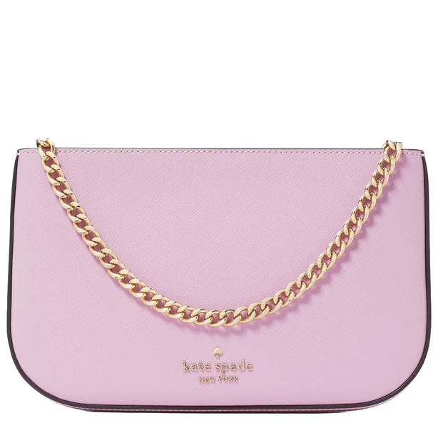 Kate Spade Madison Lilly Pochette Bag in Berry Cream KF396