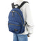 Marc Jacobs Nylon Jumbled Logo Workwear Backpack Bag in Azure Blue 4S4HBP001H02