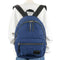 Marc Jacobs Nylon Jumbled Logo Workwear Backpack Bag in Azure Blue 4S4HBP001H02