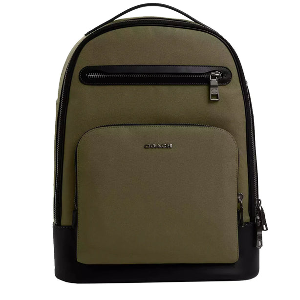 Coach Ethan Backpack Bag In Olive Drab CO992
