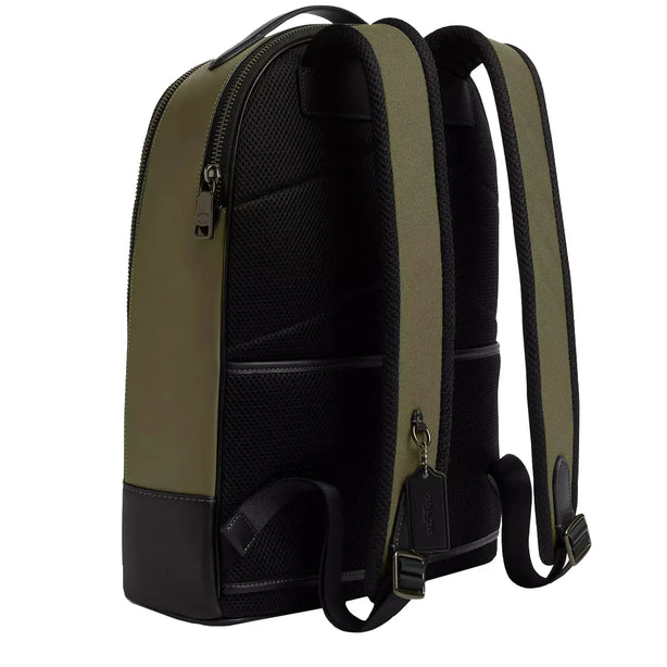 Coach Ethan Backpack Bag In Olive Drab CO992