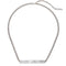 Marc Jacobs Monogram Chain Necklace in Silver J305M03FA22