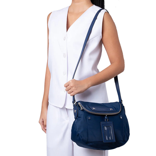 Marc Jacobs Preppy Nylon Natasha Crossbody Bag in Azure Blue M0014625