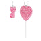 Coach The Lil Nas X Drop Cat And Heart Lollipop Mismatch Earrings in Pink CQ537