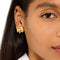 Kate Spade Wrapped In A Bow Studs Earrings in Clear/ Gold KJ975