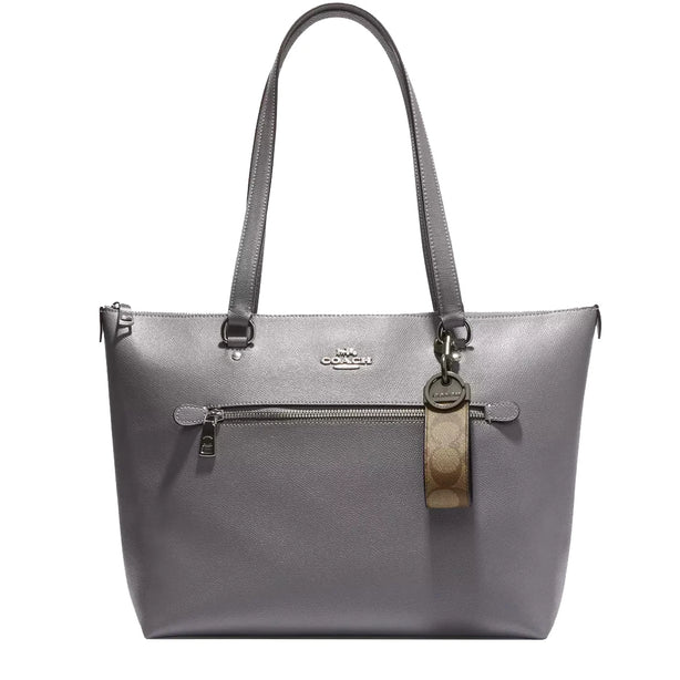 Coach Loop Key Fob In Signature Canvas in Khaki CJ748