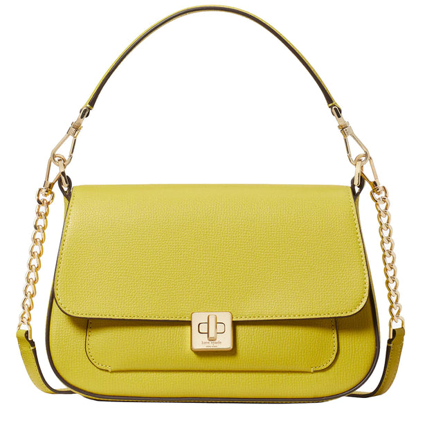 Kate Spade Pheobe Small Flap Crossbody Bag In Lime Slice KF554