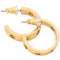 Kate Spade Cut To The Chase Spade Huggies Earrings in Gold KJ999