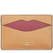 Coach Lip Card Case in Latte Multi CW926