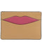 Coach Lip Card Case in Latte Multi CW926