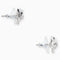 Kate Spade Skinny Mini Bow Studs Earrings in Silver o0ru2907