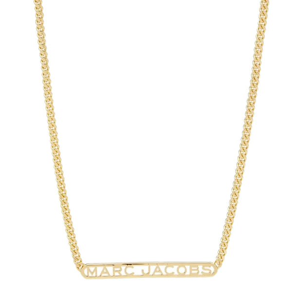 Marc Jacobs Monogram Chain Necklace in Gold J305M03FA22