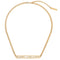 Marc Jacobs Monogram Chain Necklace in Gold J305M03FA22