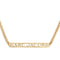 Marc Jacobs Monogram Chain Necklace in Gold J305M03FA22