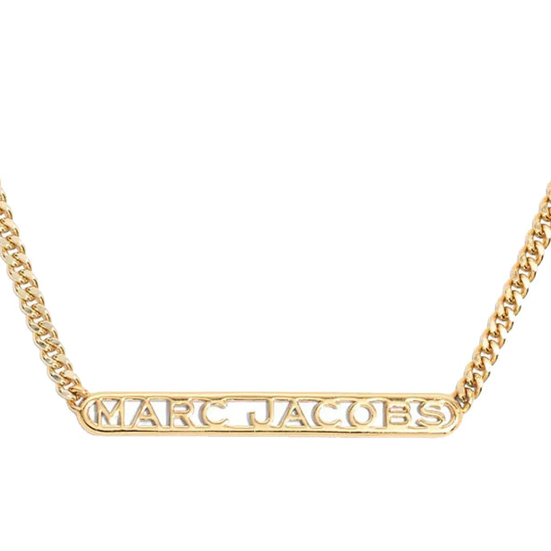 Marc Jacobs Monogram Chain Necklace in Gold J305M03FA22