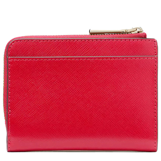 Kate Spade Madison Small L Zip Wallet in Ruby Red KH615