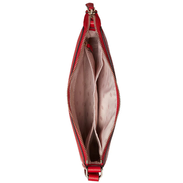 Kate Spade Run Around Medium Crossbody Bag in Lingonberry pxr00405