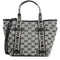Michael Kors Maeve Logo Small Convertible Tote Bag in Black/ Light Cream 30S3S5VT1J