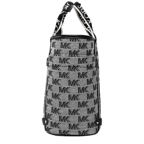 Michael Kors Maeve Logo Small Convertible Tote Bag in Black/ Light Cream 30S3S5VT1J