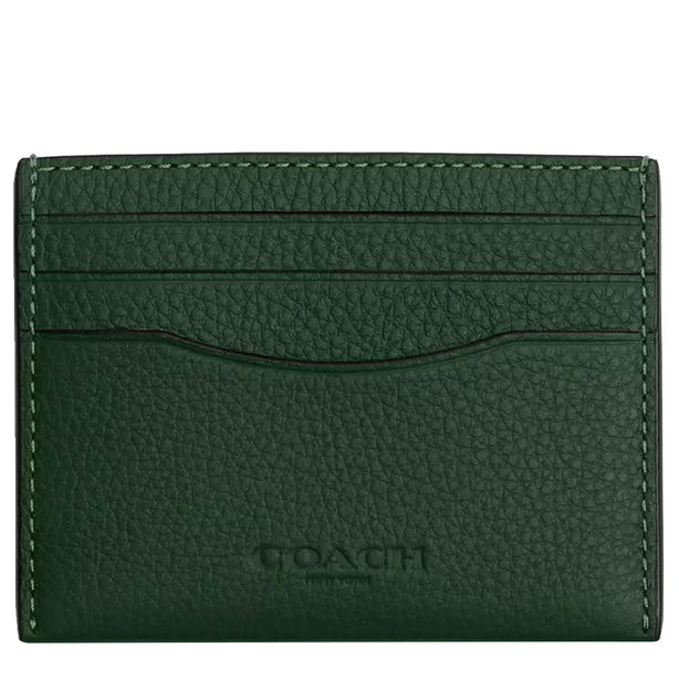 Coach Slim Id Card Case in Hunter Green CP209