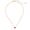 Kate Spade Lovestruck Heart And Arrow Necklace in Red KL102