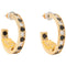 Kate Spade Hit The City Taxi Hoops Earrings in Yellow Multi KK016