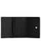 Coach Card Holder Wallet In Signature Canvas in Walnut/ Black CZ034
