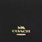 Coach Card Holder Wallet In Signature Canvas in Walnut/ Black CZ034